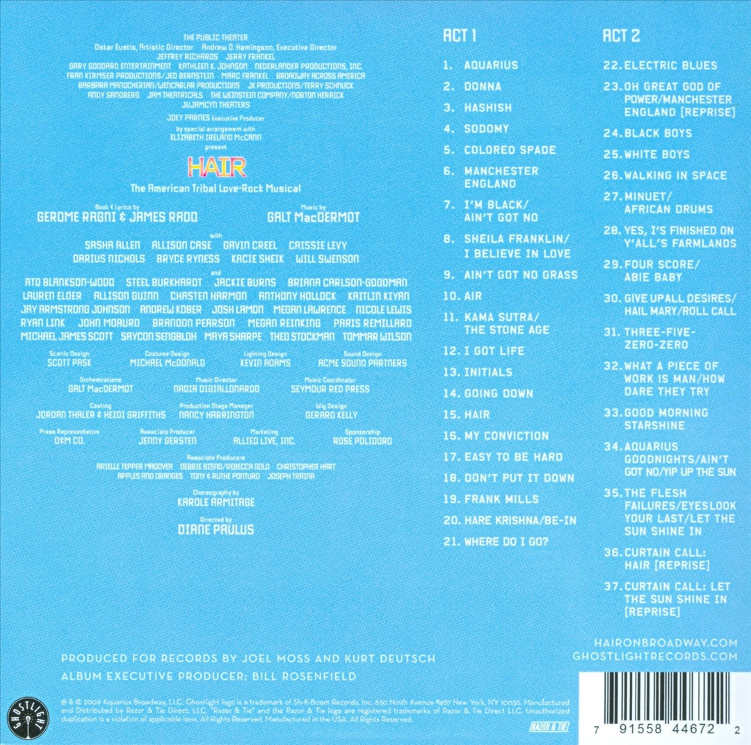 Hair [2009 Broadway Revival Cast] cover art