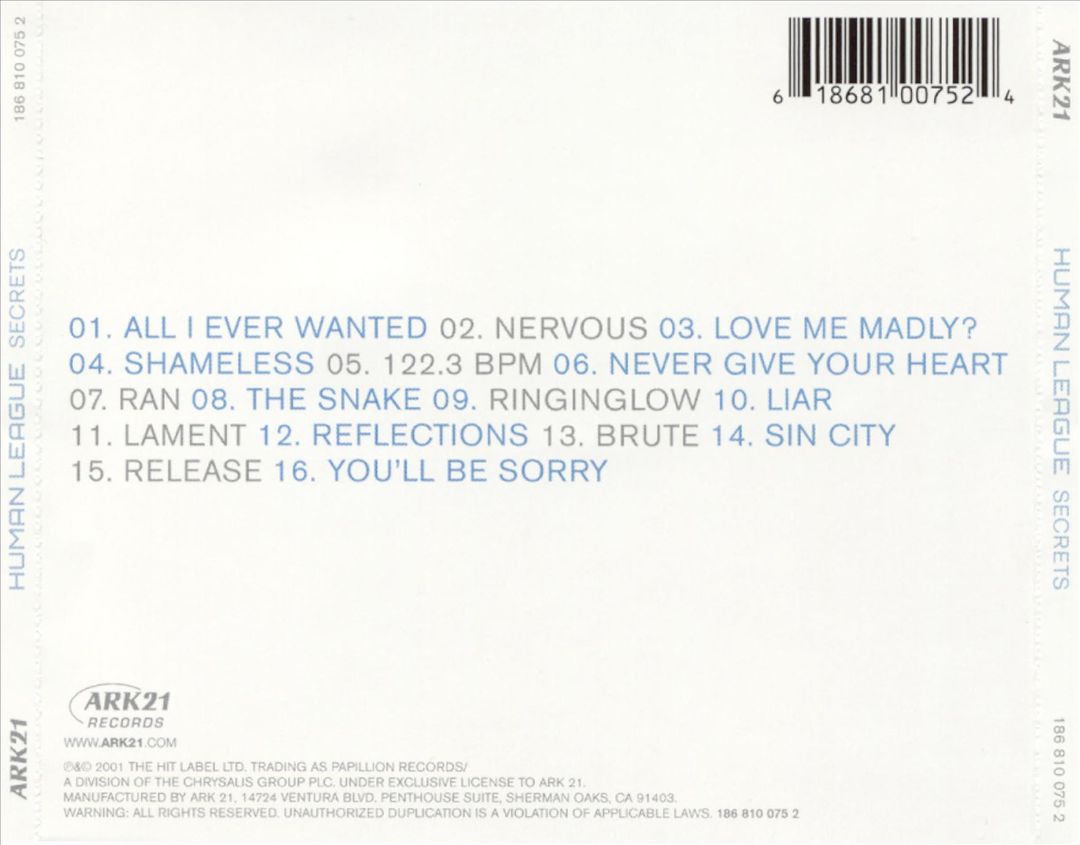 Secrets cover art