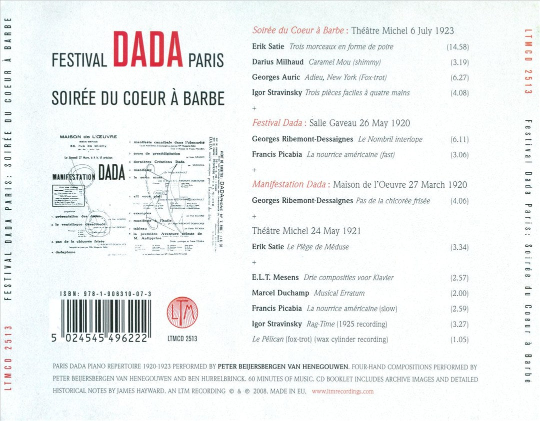Soiree du Coeur a Barbe: Festival Paris Dada cover art