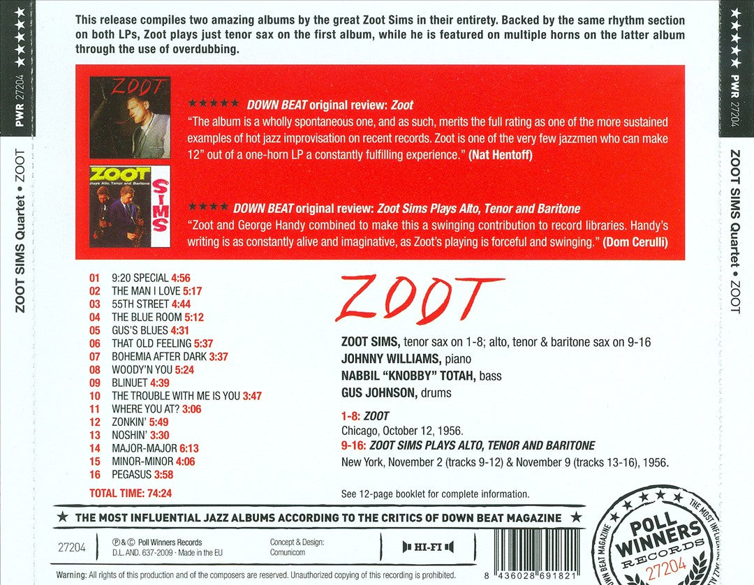 Zoot cover art