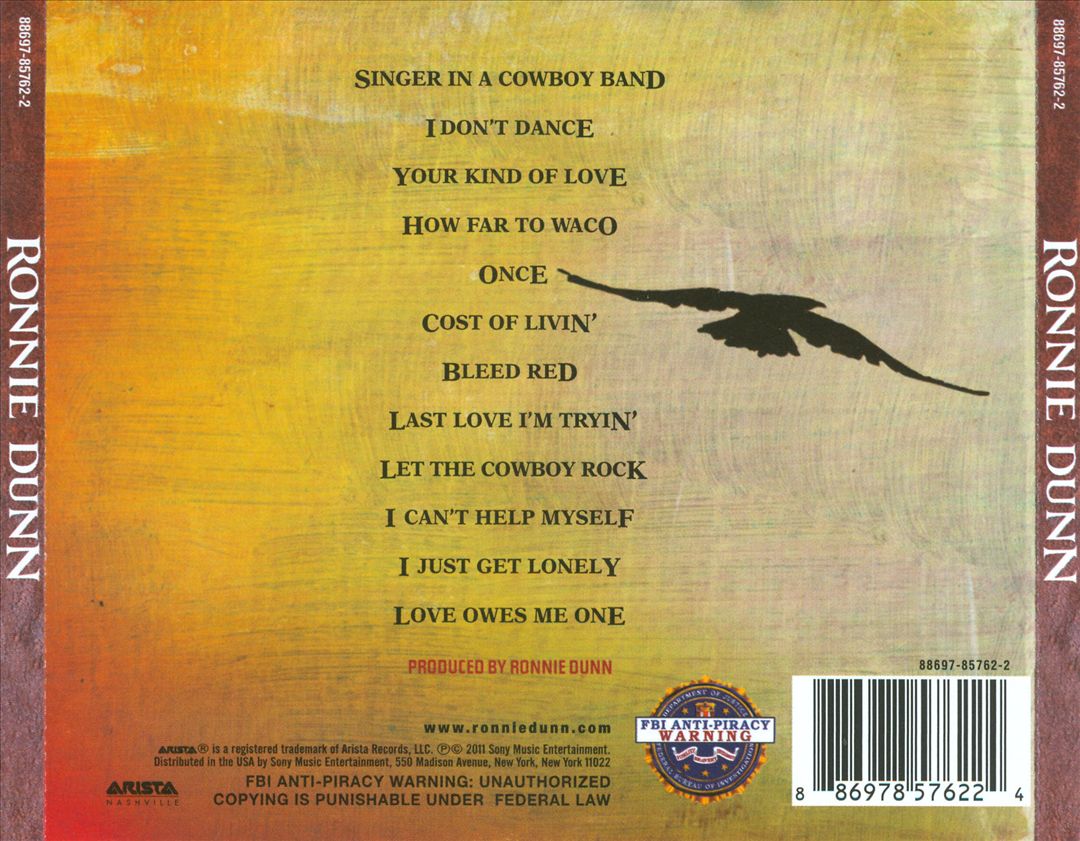 Ronnie Dunn cover art