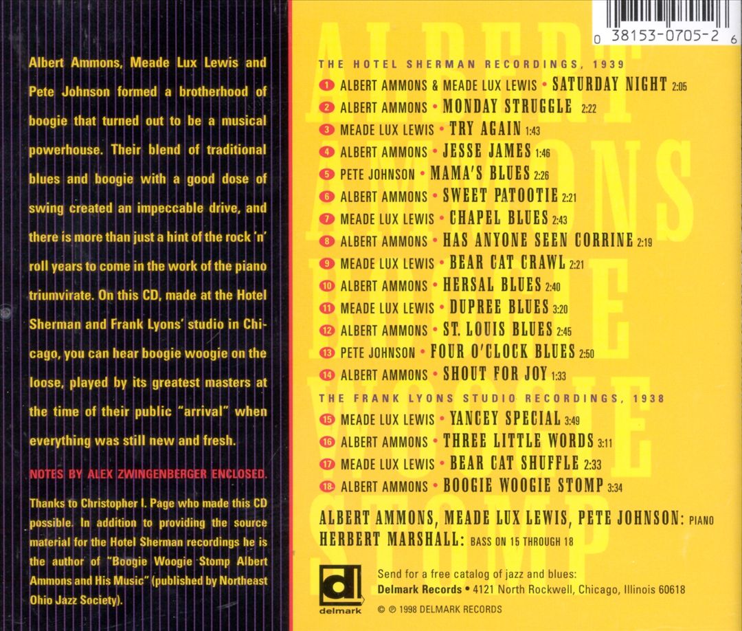 Boogie Woogie Stomp cover art