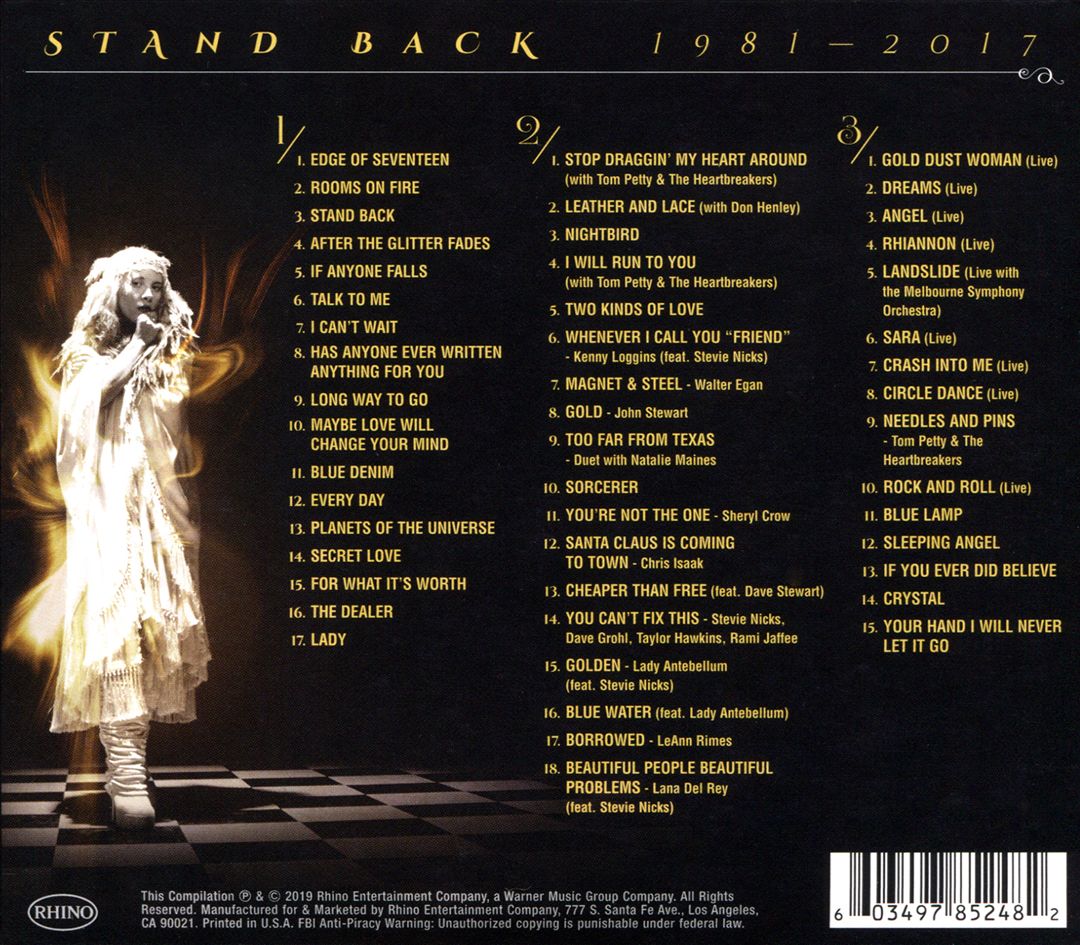 Stand Back: 1981-2017 cover art
