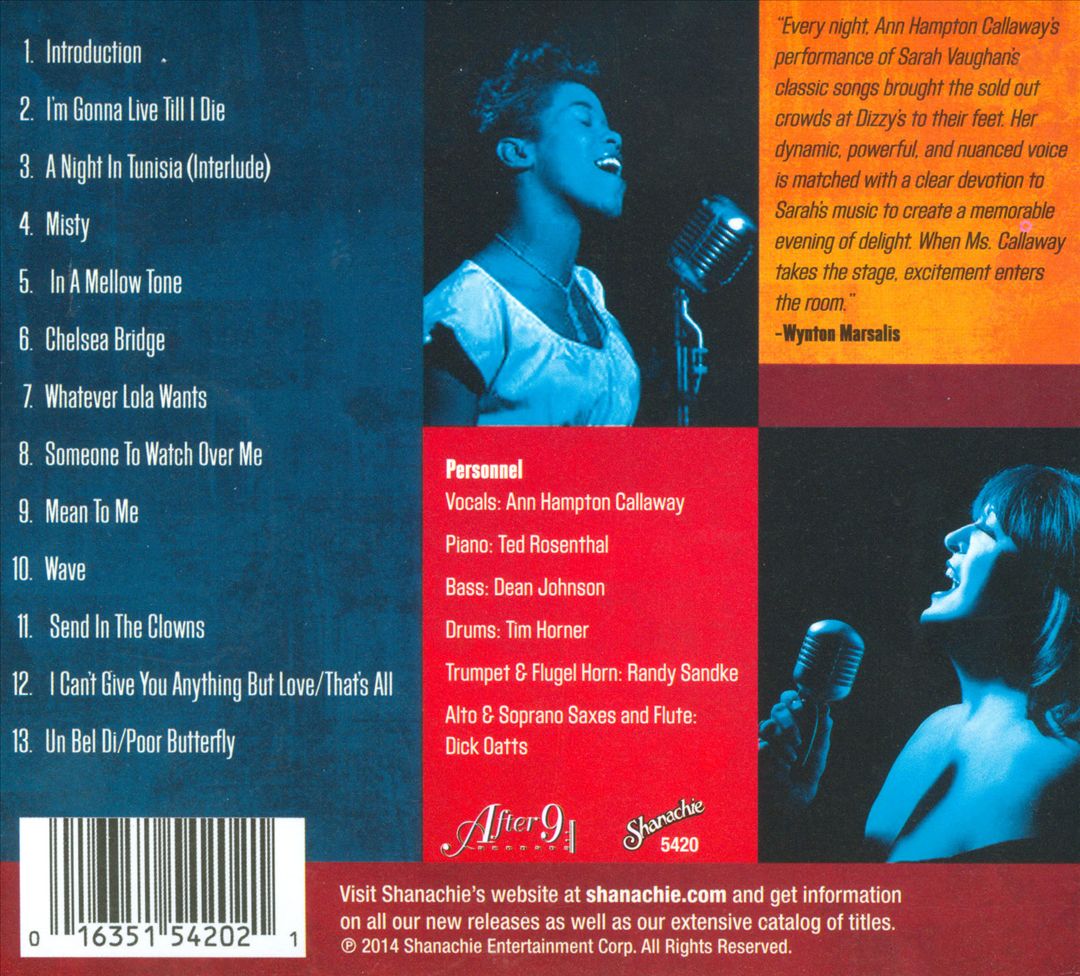 From Sassy to Divine: The Sarah Vaughan Project cover art