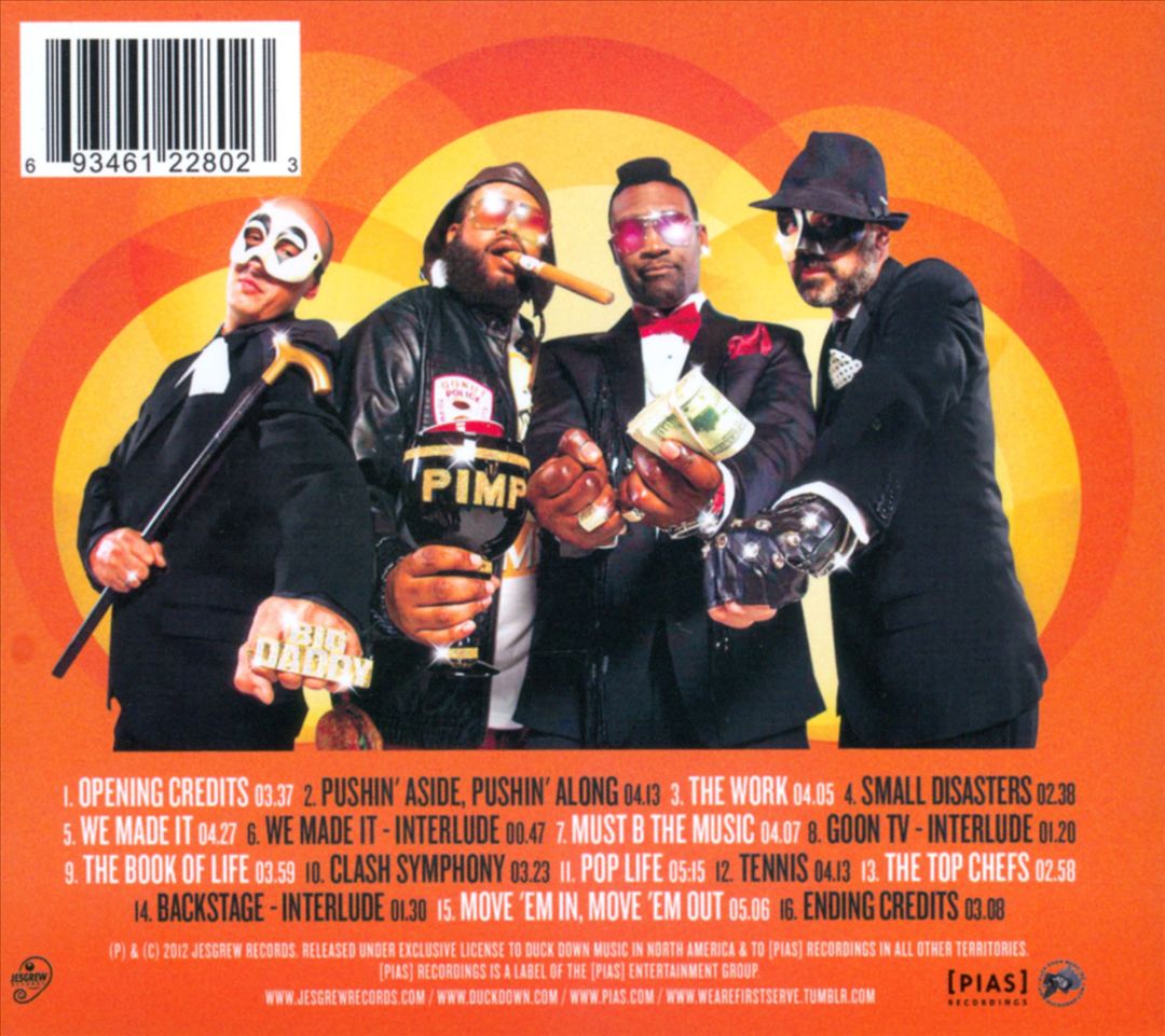 De La Soul's Plug 1 & Plug 2 Present...First Serve cover art