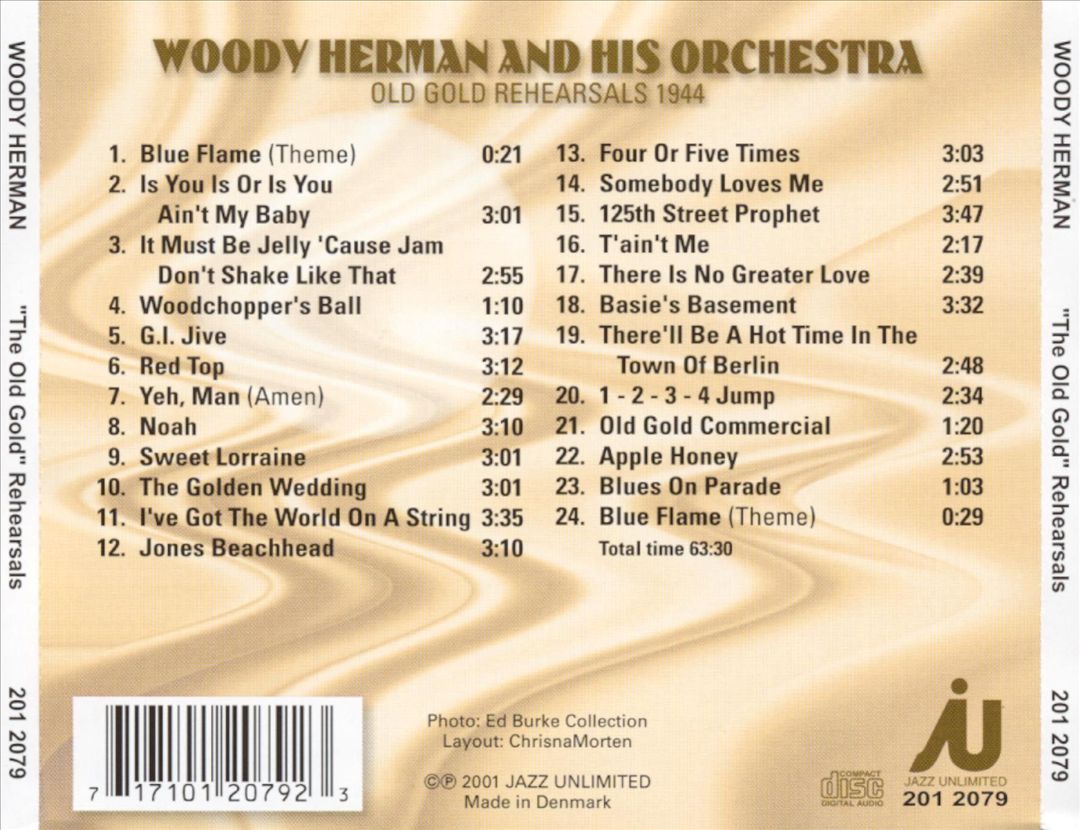 Old Gold Rehearsals 1944 cover art