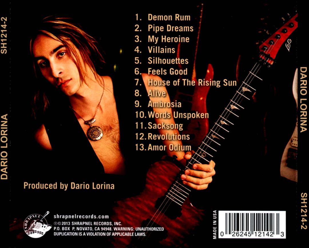 Dario Lorina cover art