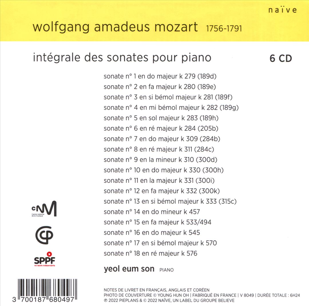 Mozart: Complete Piano Sonatas cover art