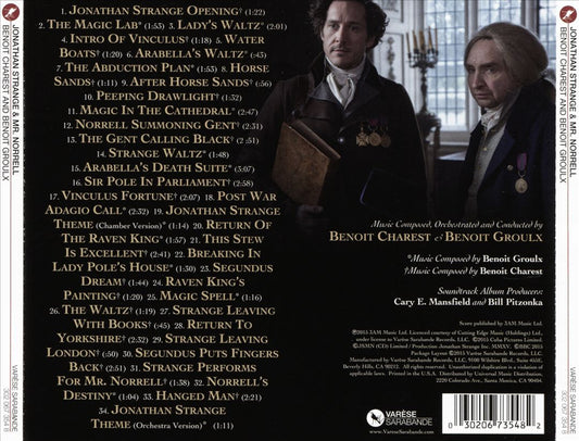 Jonathan Strange and Mr. Norrell [Original Television Soundtrack] cover art