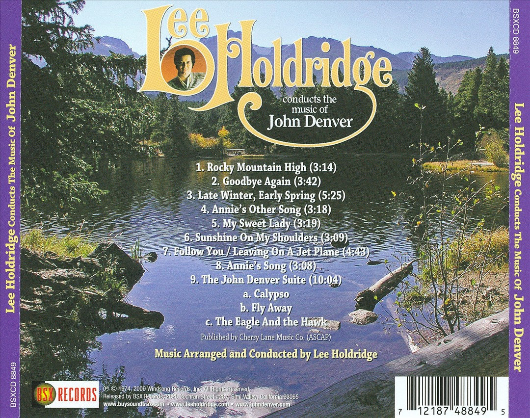 Lee Holdridge Conducts the Music of John Denver cover art