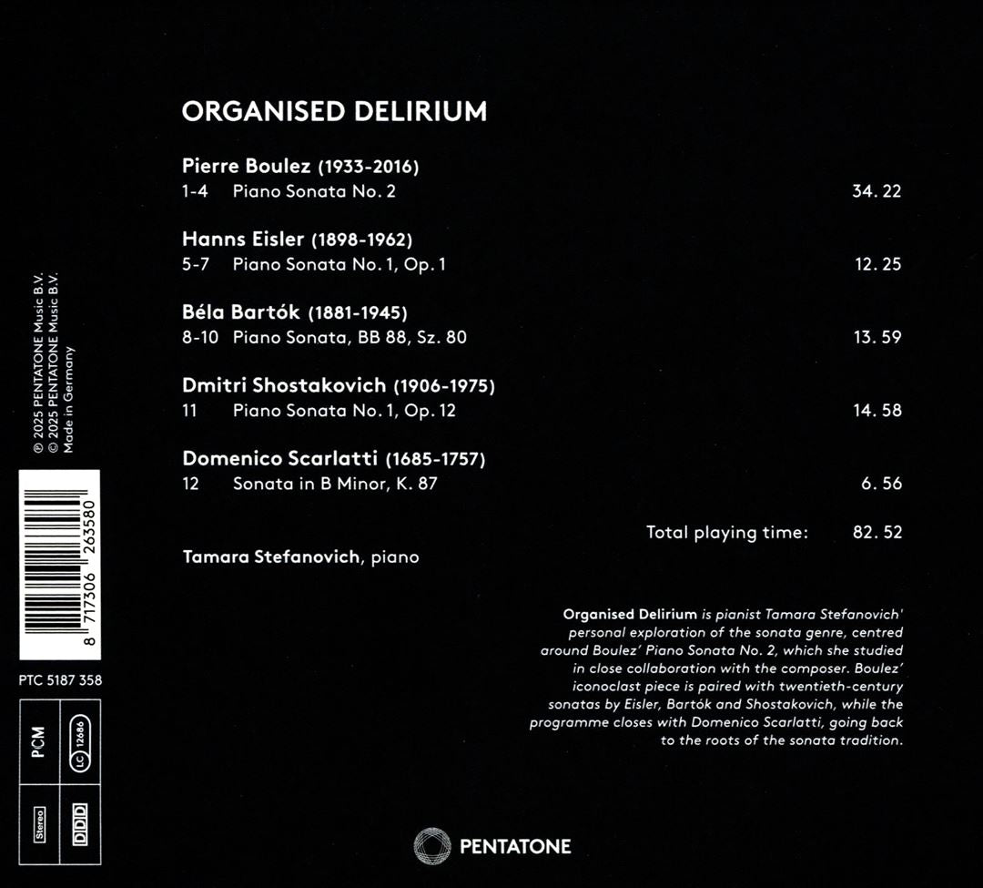Organised Delirium cover art