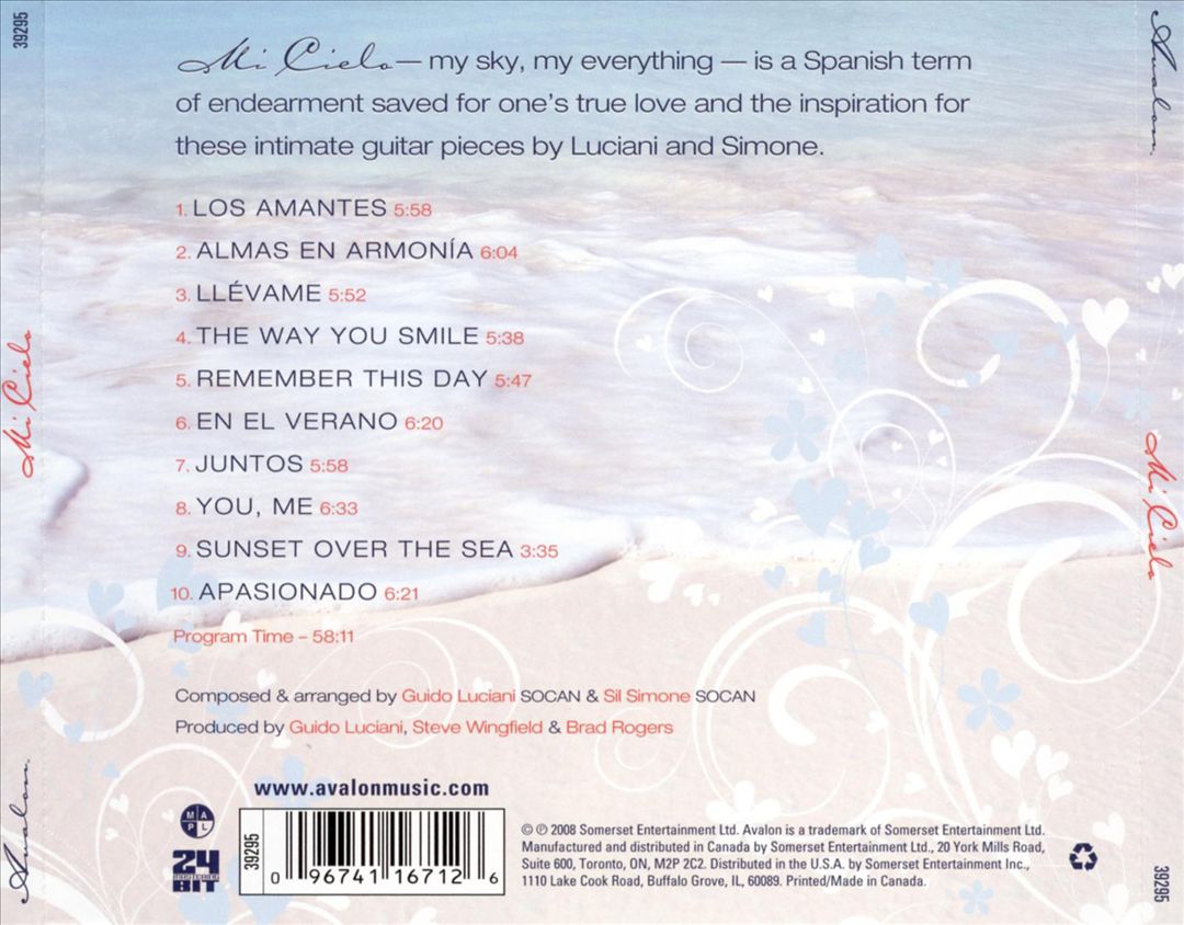 Mi Cielo: Romantic Spanish Guitar cover art