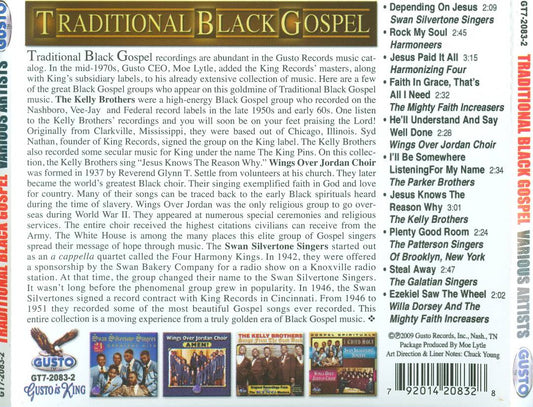 Traditional Black Gospel cover art