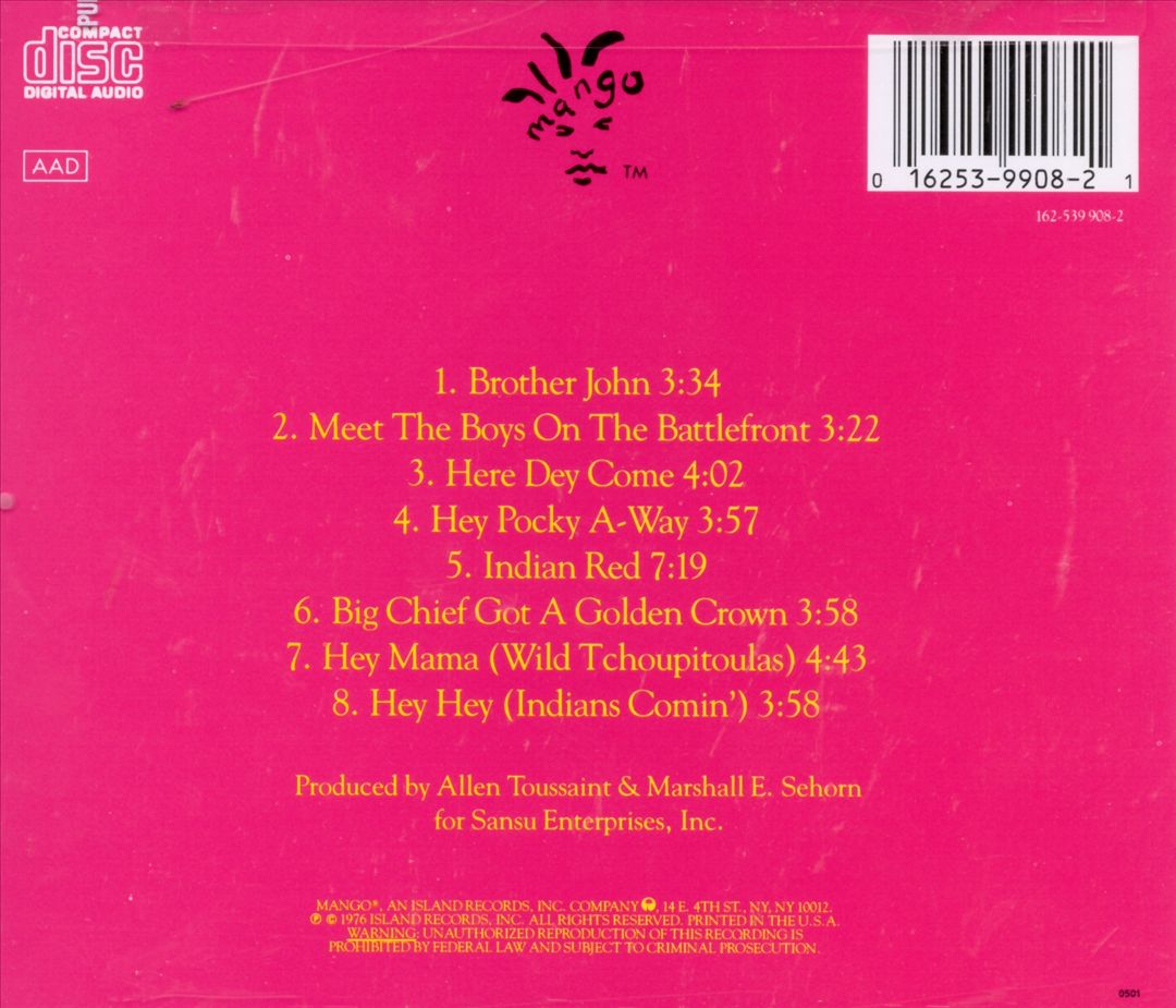 Wild Tchoupitoulas cover art
