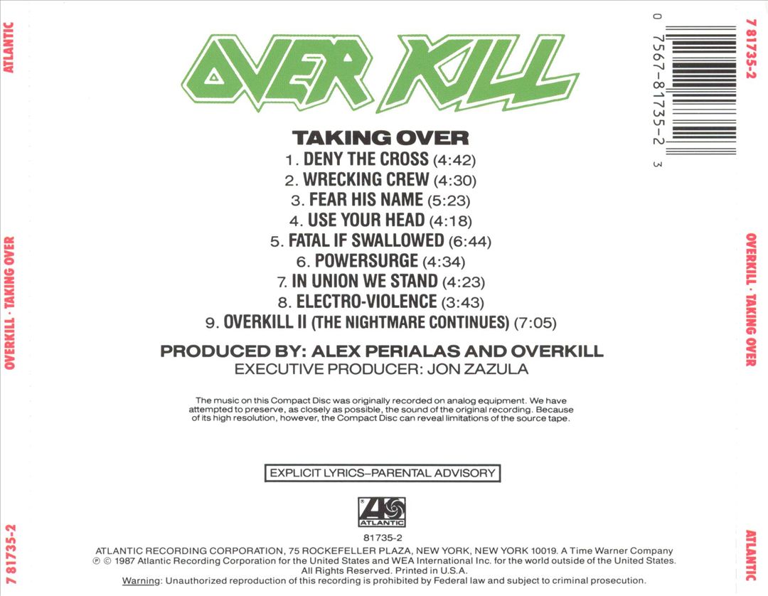 Taking Over cover art