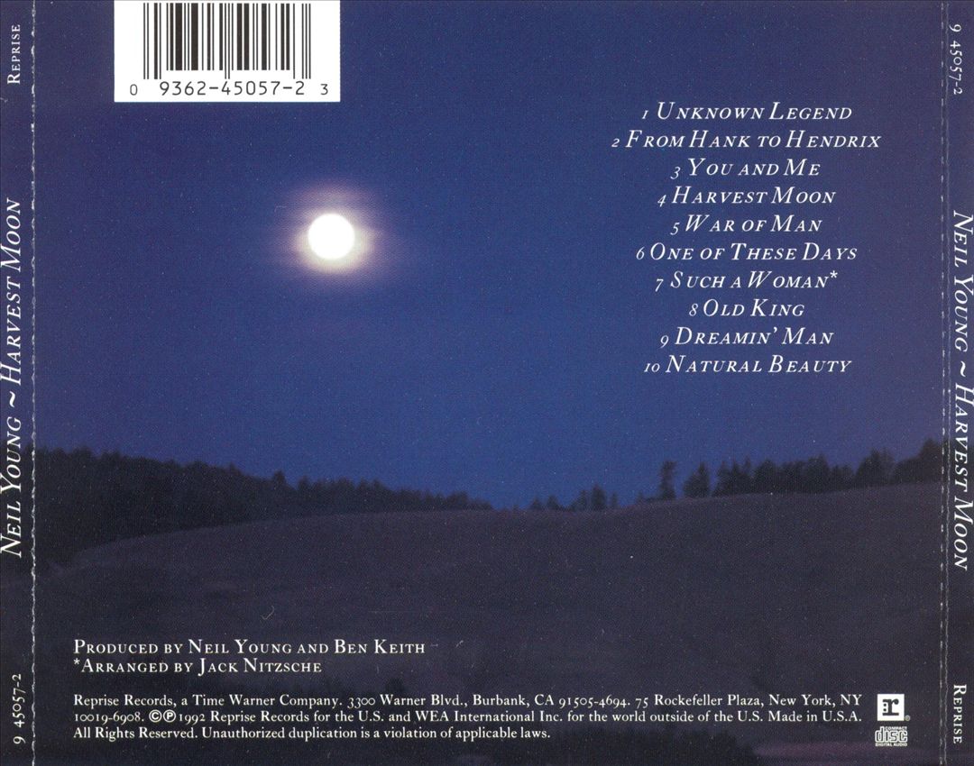 Harvest Moon cover art