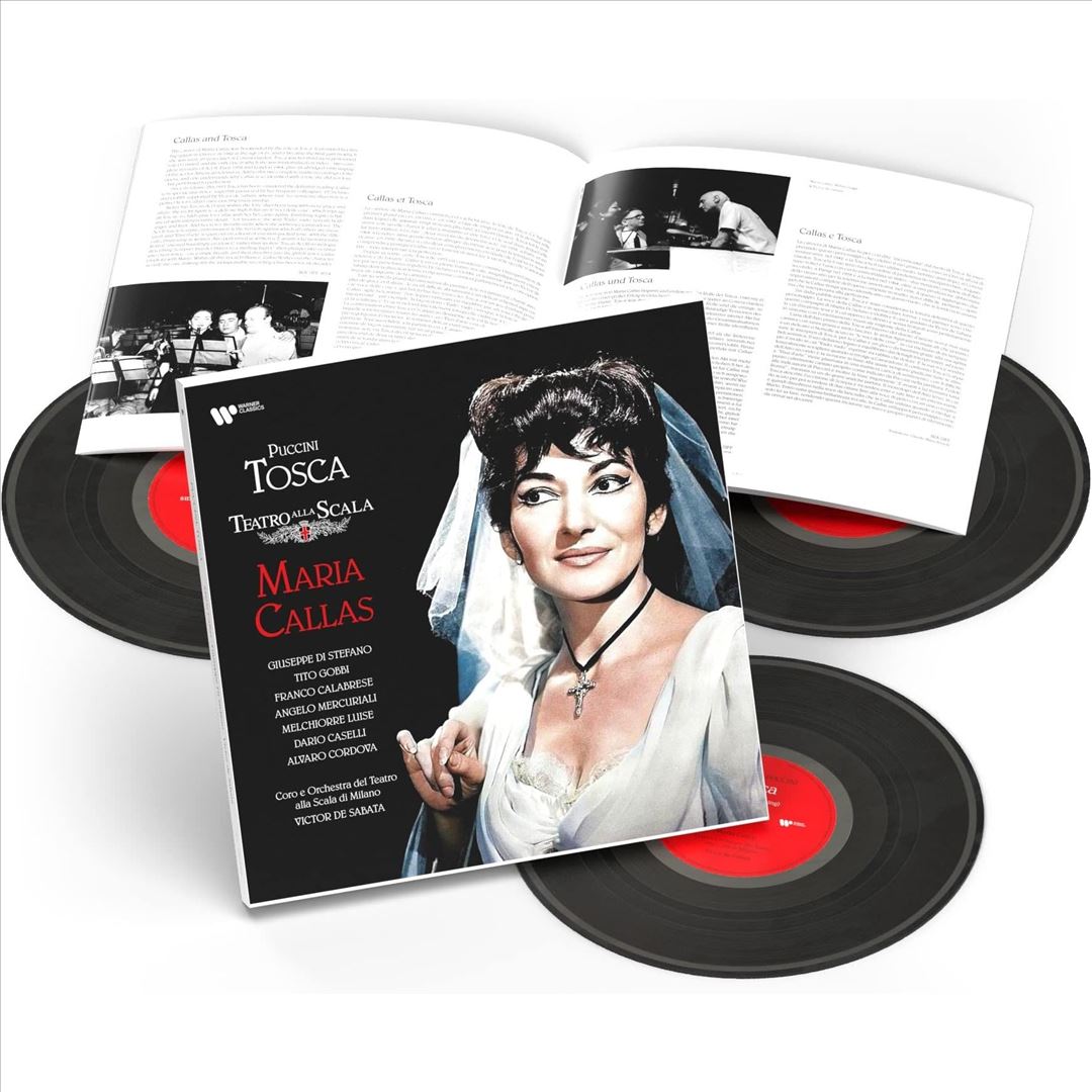 Puccini: Tosca (3 LP set) cover art