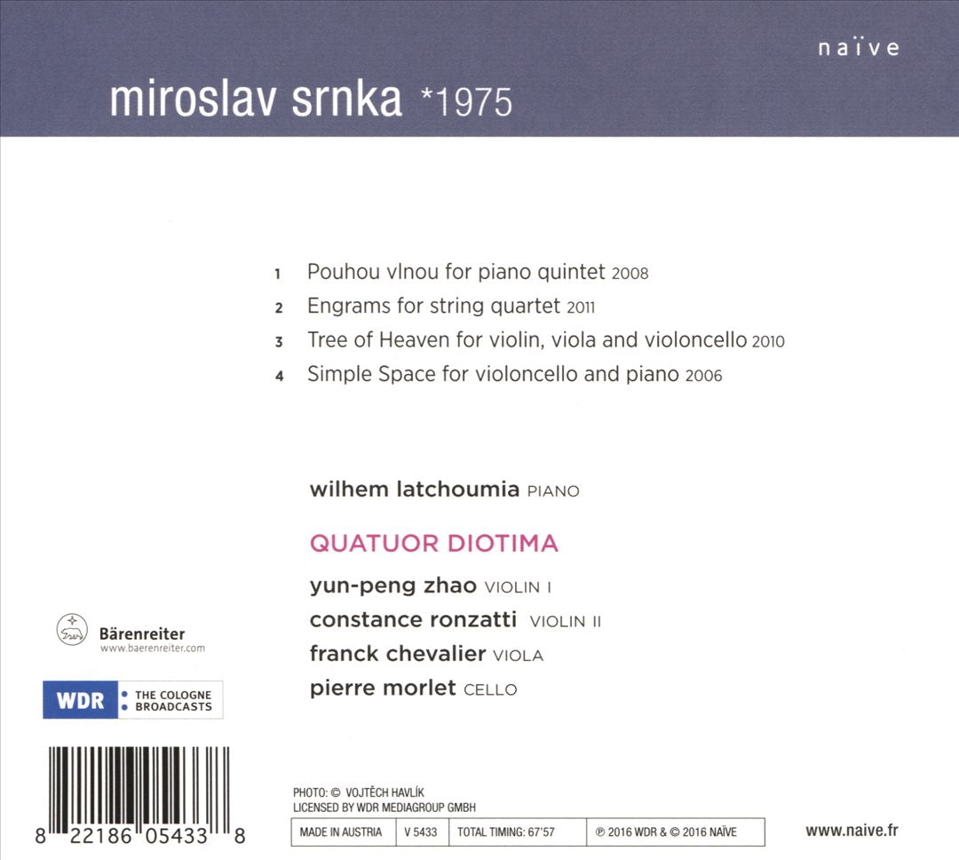 Miroslav Srnika: Chamber Music cover art
