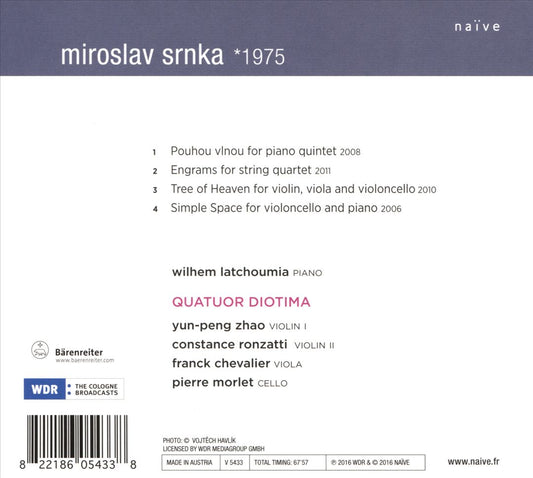 Miroslav Srnika: Chamber Music cover art