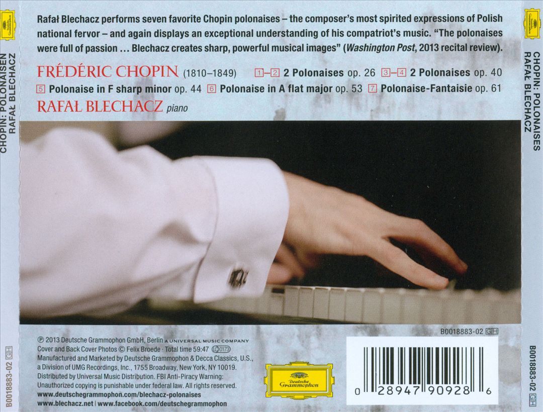 Chopin: Polonaises cover art