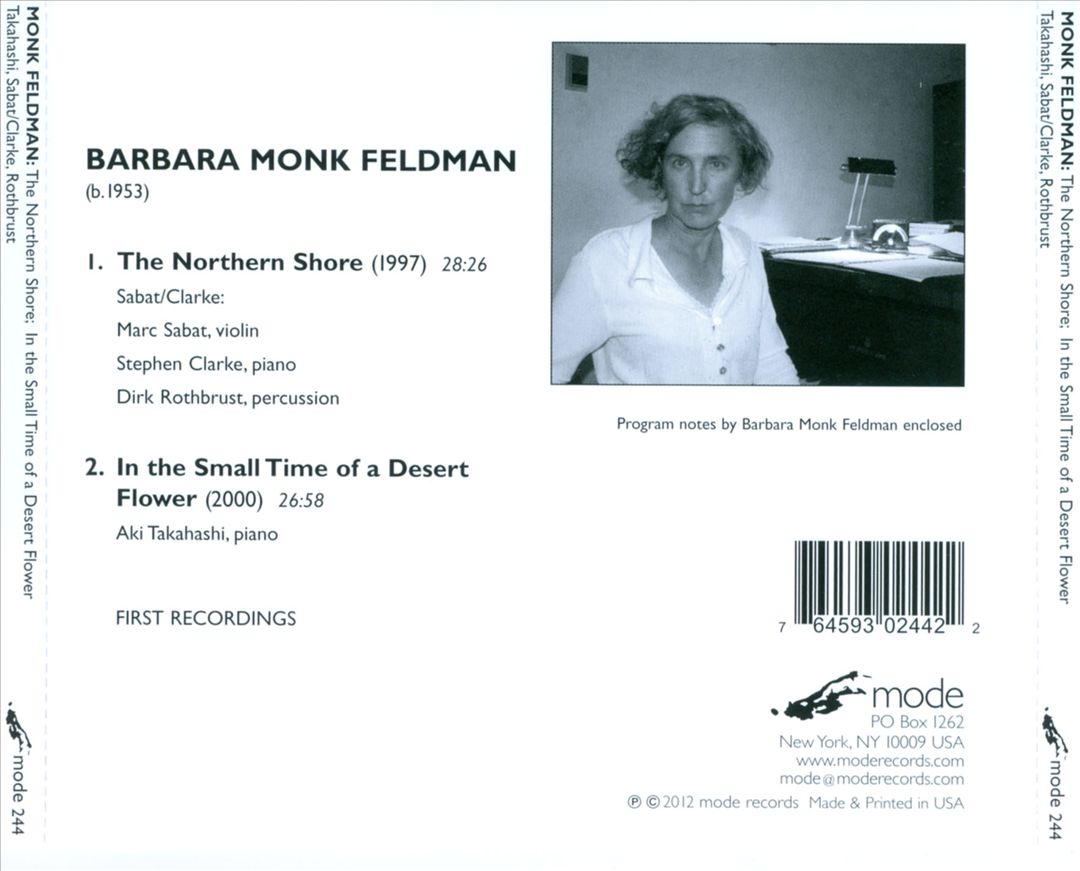 Barbara Monk Feldman: The Northern Shore cover art