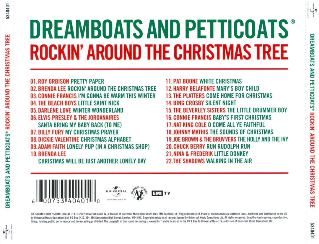 Dreamboats & Petticoats: Rockin' Around the Christmas Tree cover art