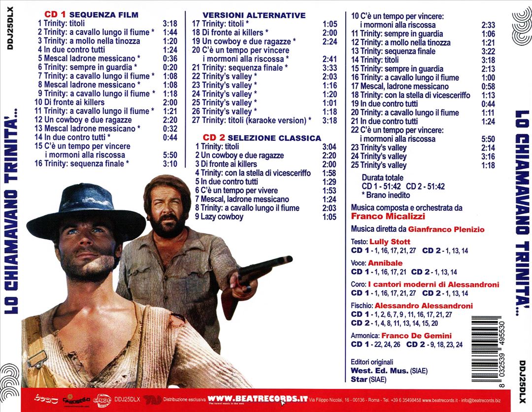Lo Chiamavano Trinità [Original Motion Picture Soundtrack] cover art
