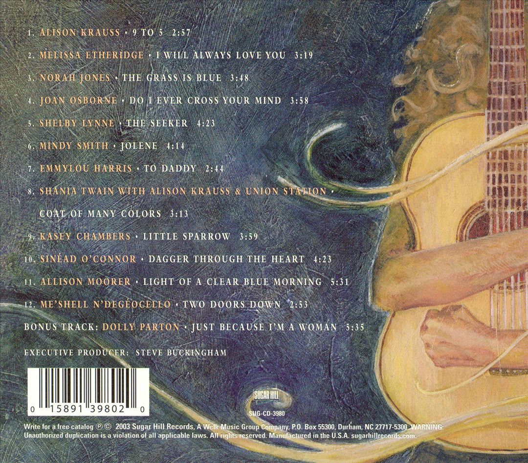 Just Because I'm a Woman: The Songs of Dolly Parton cover art