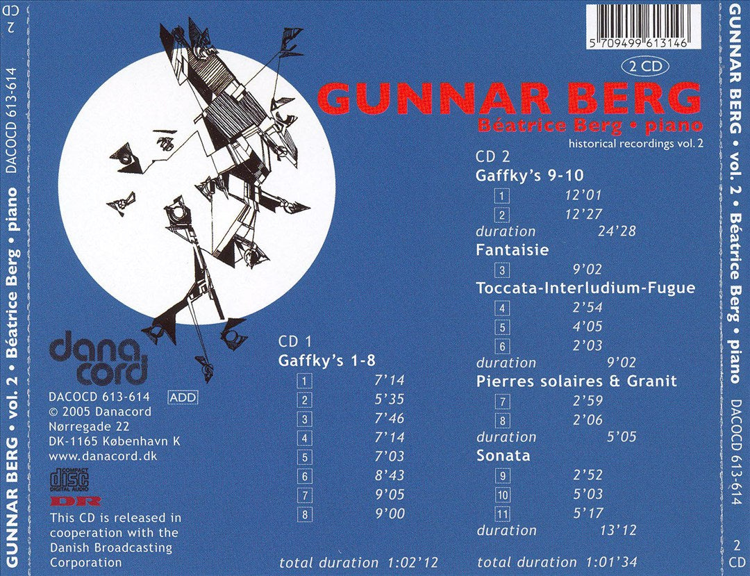 Gunnar Berg: Historical Recordings Vol. 2 cover art