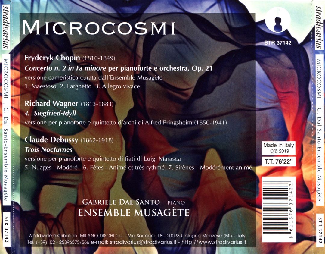 Microcosmi: Chopin, Debussy, Wagner cover art