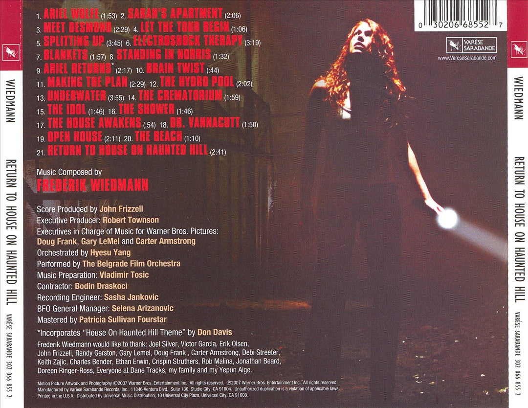 Return to House on Haunted Hill [Original Motion Picture Soundtrack] cover art