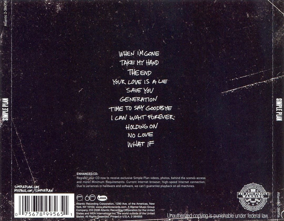 Simple Plan (MVI) cover art