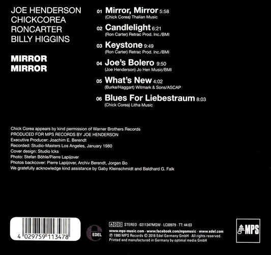 Mirror, Mirror cover art