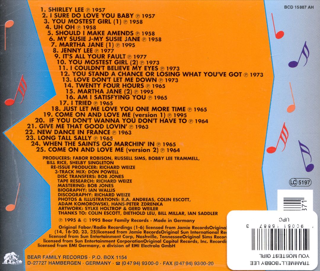 You Mostest Girl cover art
