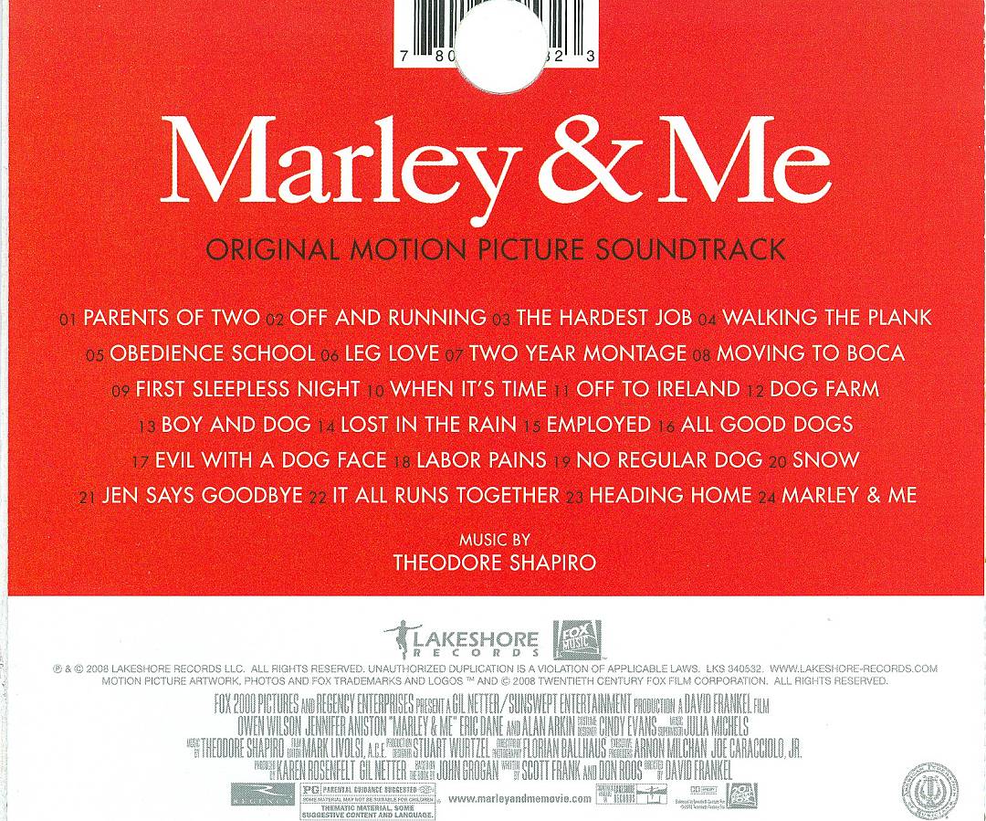Marley & Me [Original Motion Picture Soundtrack] cover art