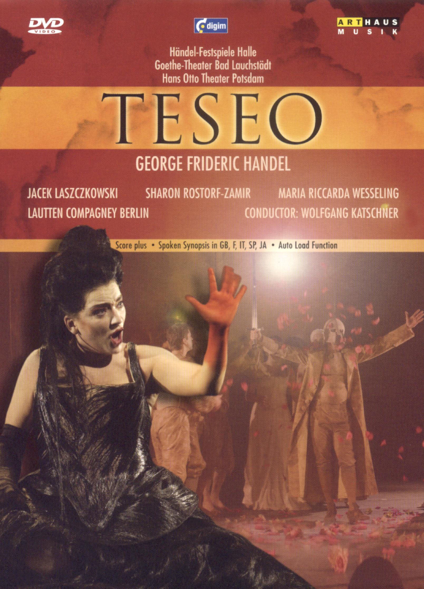 Georg Friedrich Handel - Teseo cover art