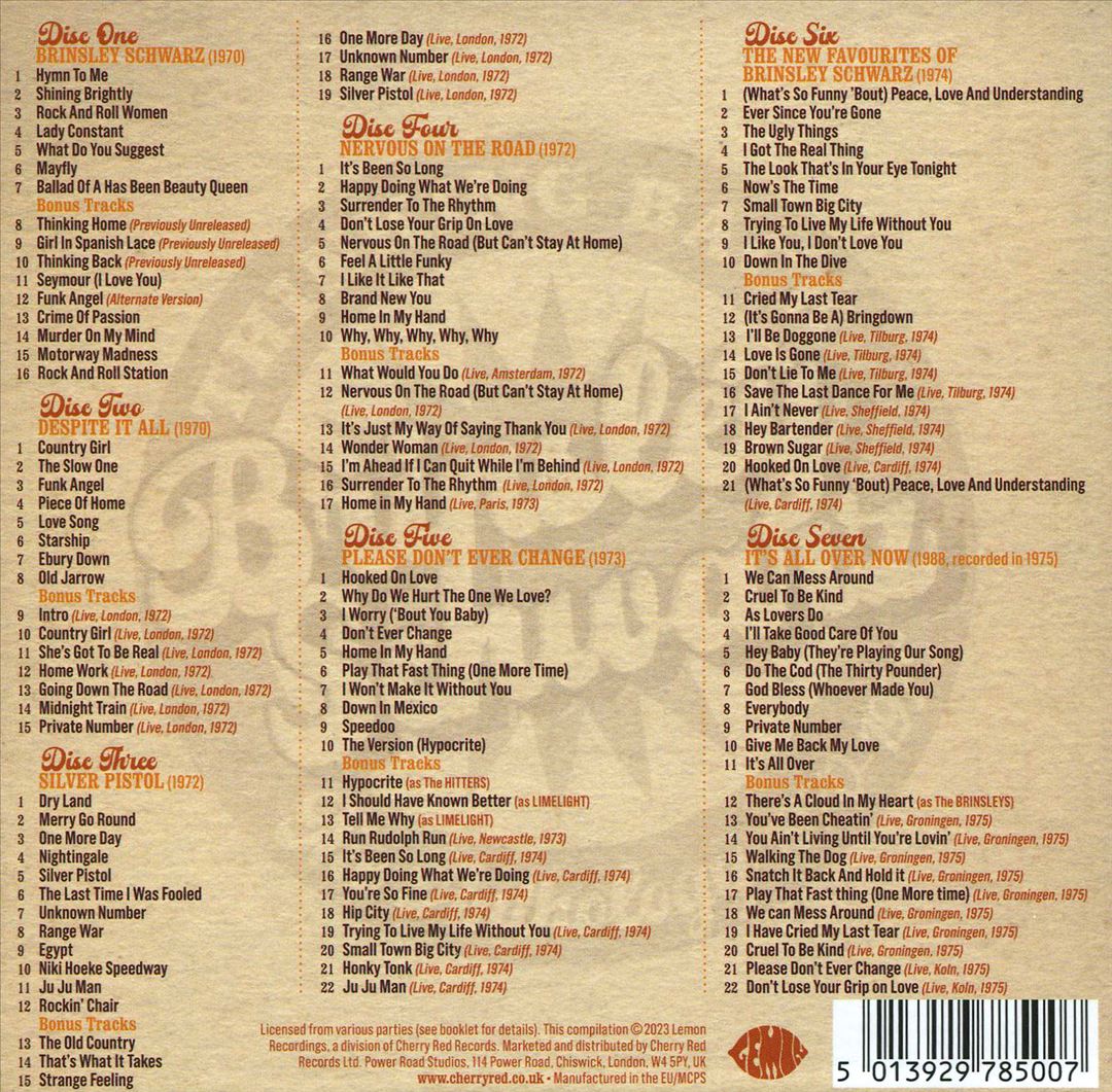 Thinking Back: The Anthology 1970-1975  cover art