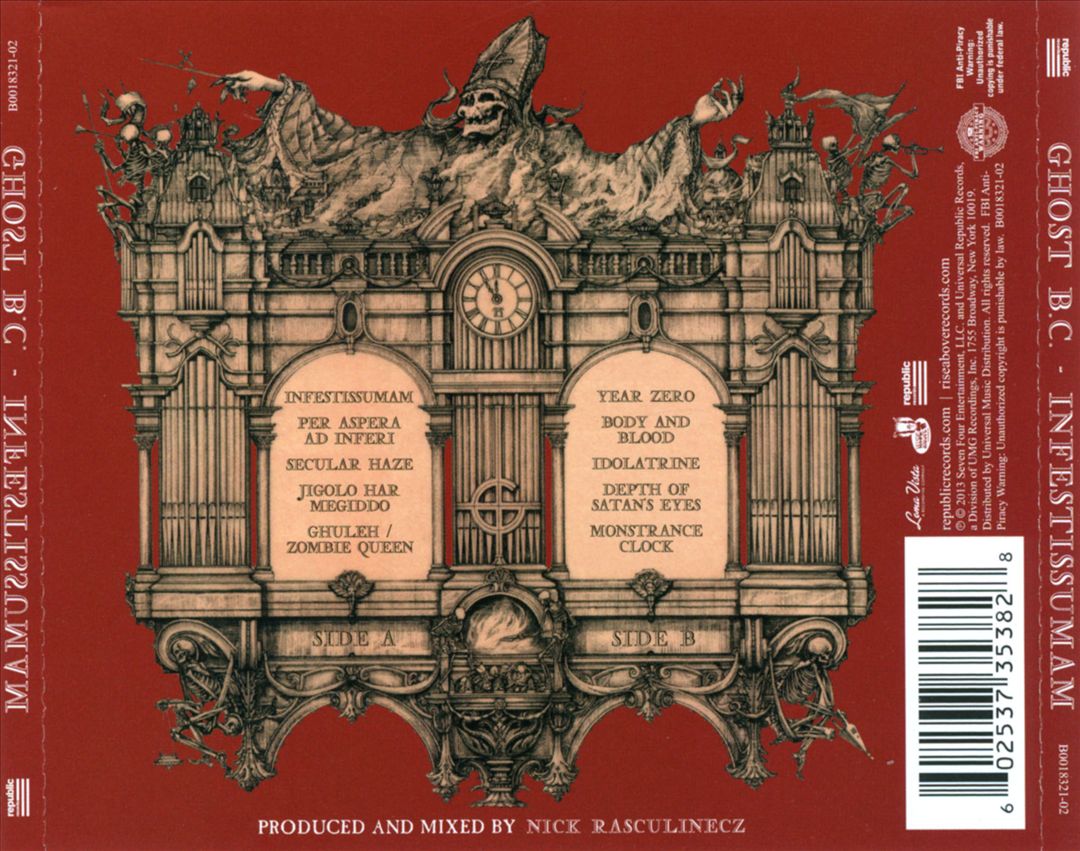 Infestissumam [Deluxe Edition] cover art