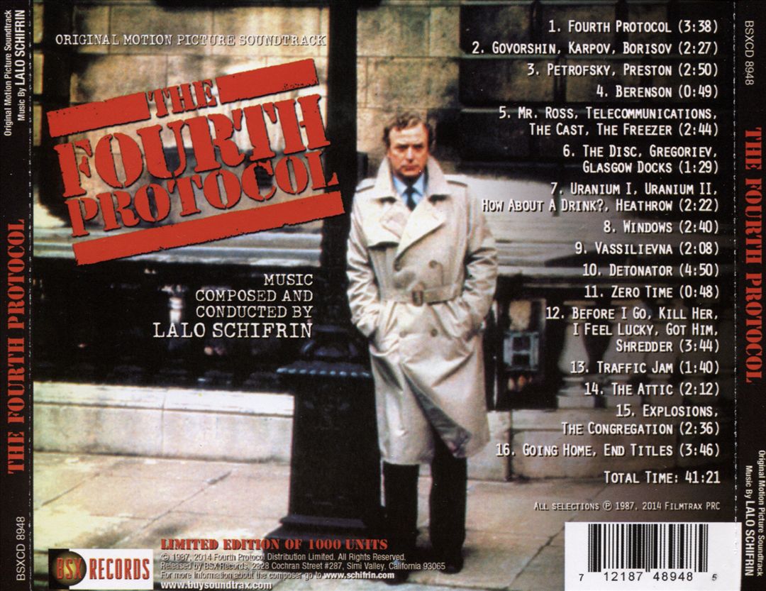 Fourth Protocol [Original Motion Picture Soundtrack] cover art