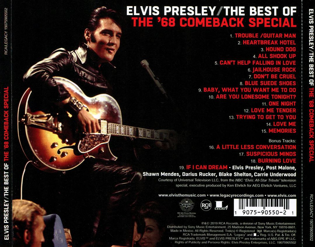 Best of the '68 Comeback Special cover art