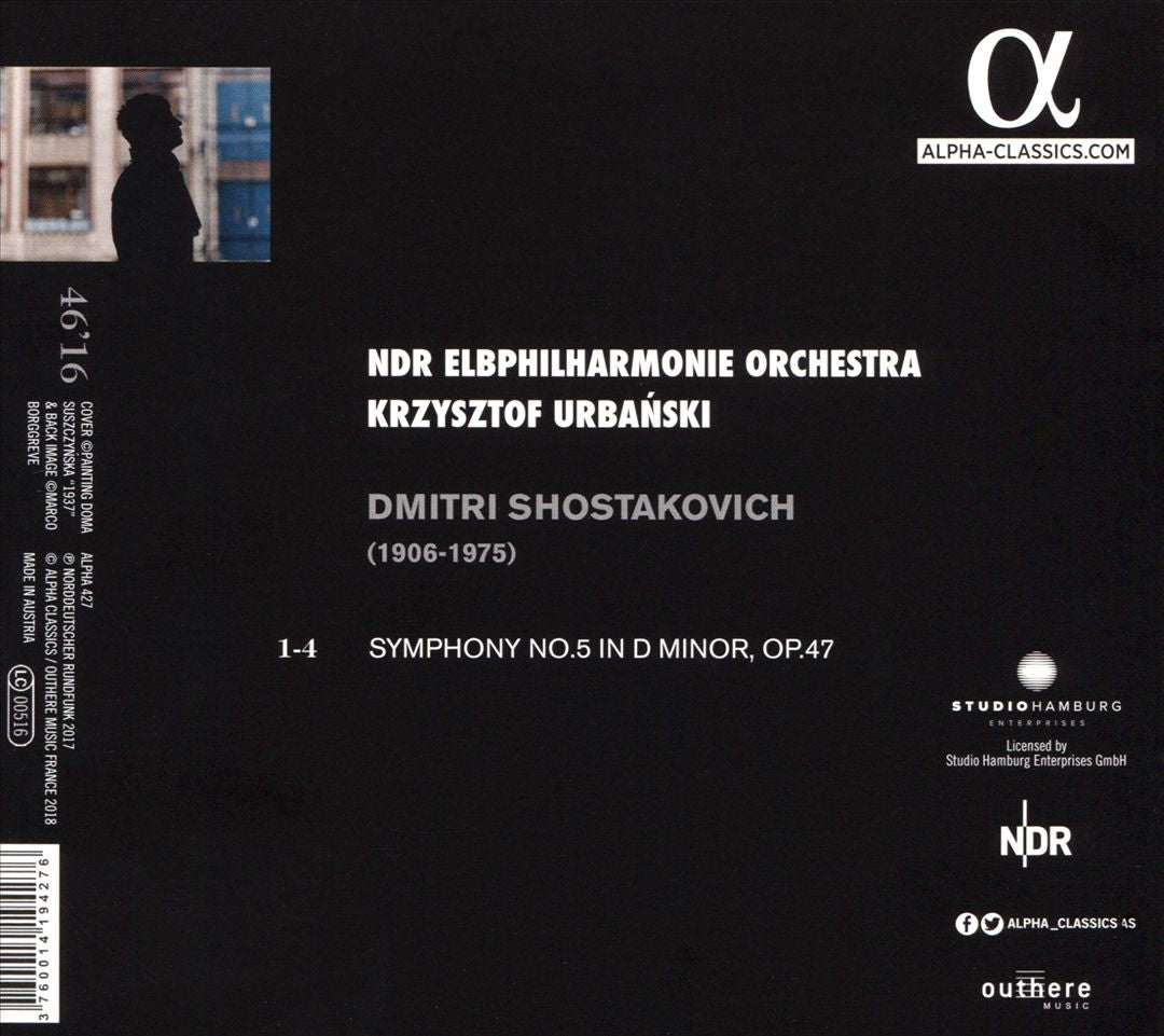 Shostakovich: Symphony No. 5 cover art