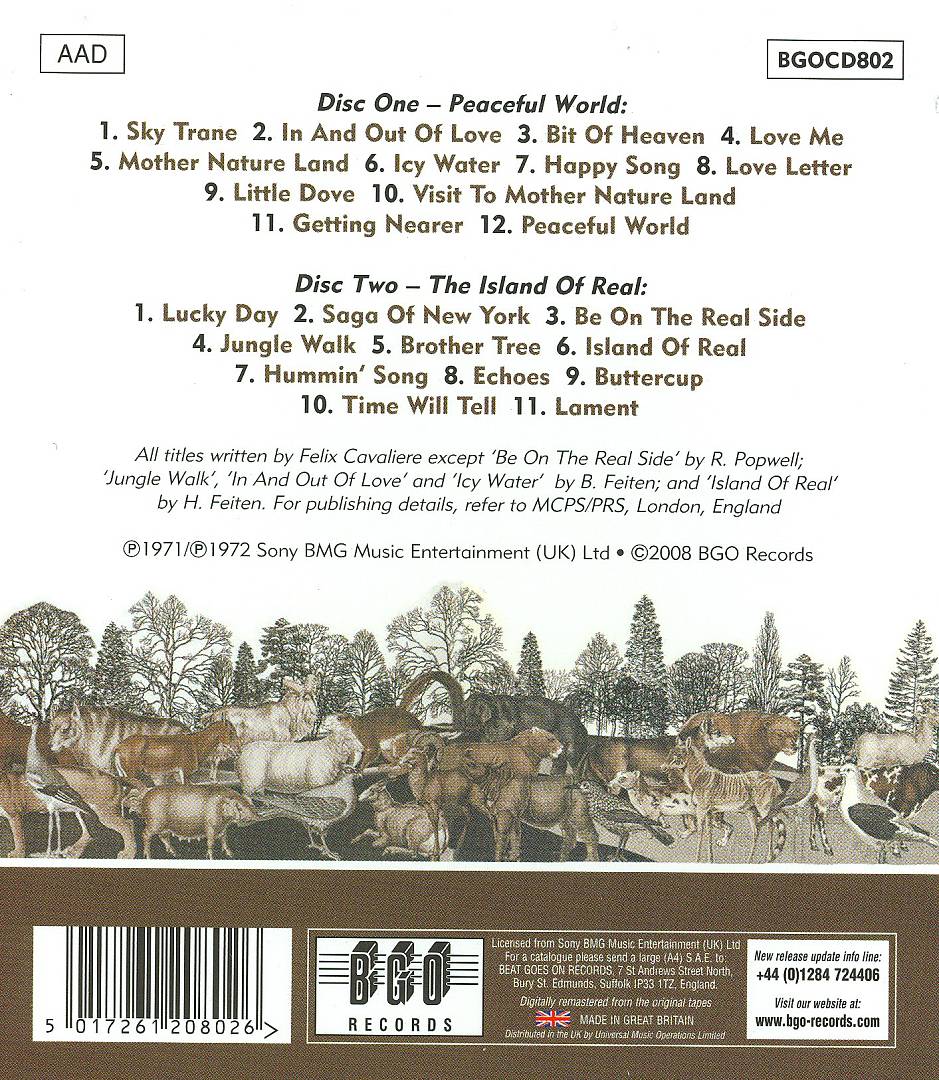 Peaceful World/Island of Real cover art