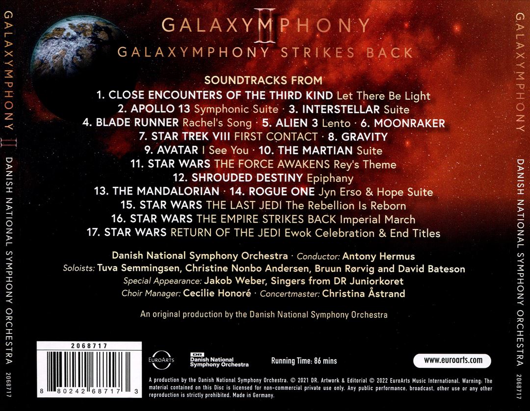Galaxymphony II: Galaxymphony Strikes Back cover art