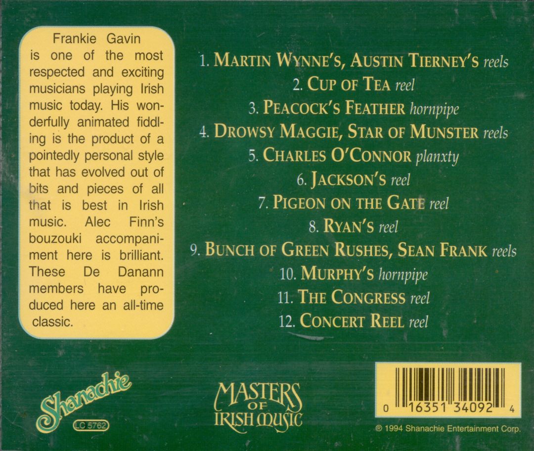 Frankie Gavin & Alec Finn cover art