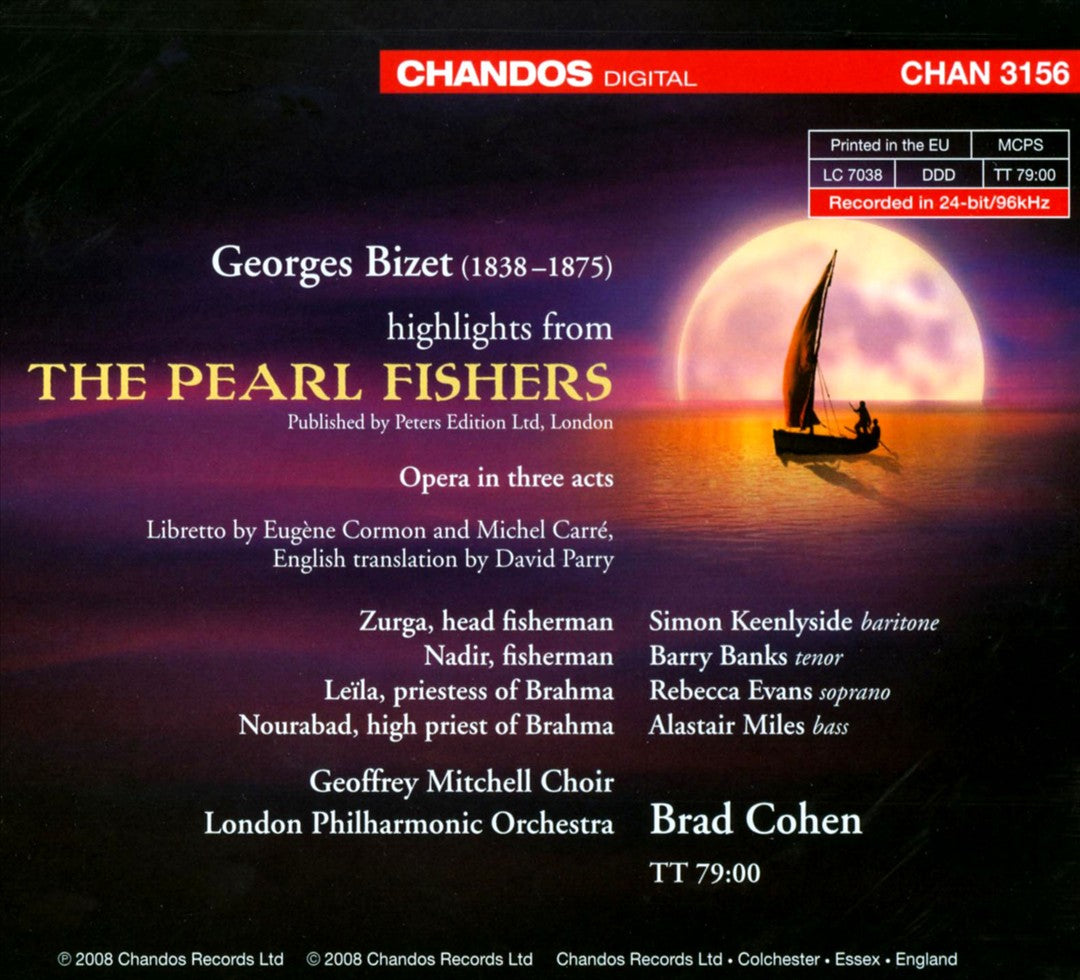 Bizet: The Pearl Fishers cover art