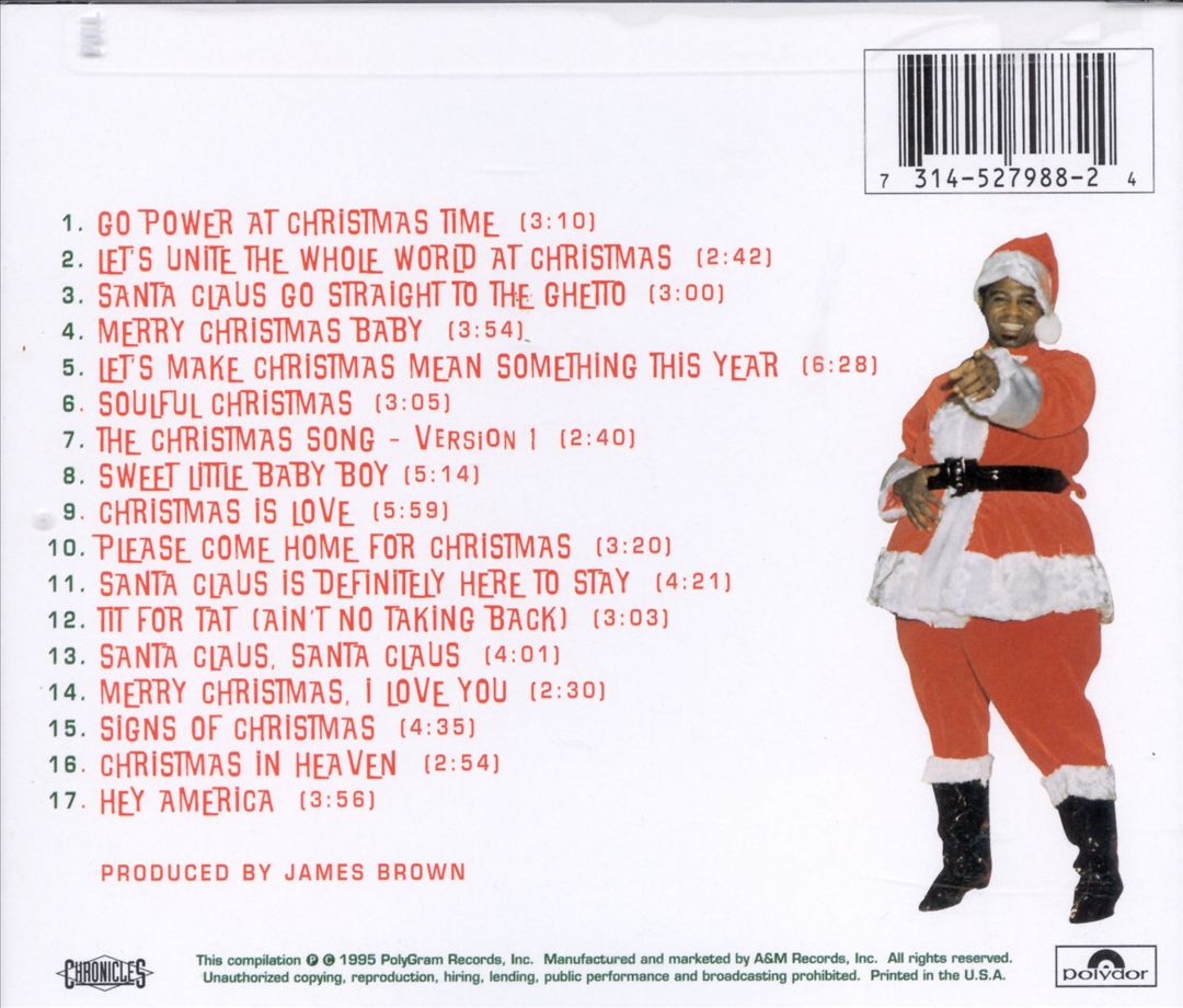 James Brown's Funky Christmas cover art
