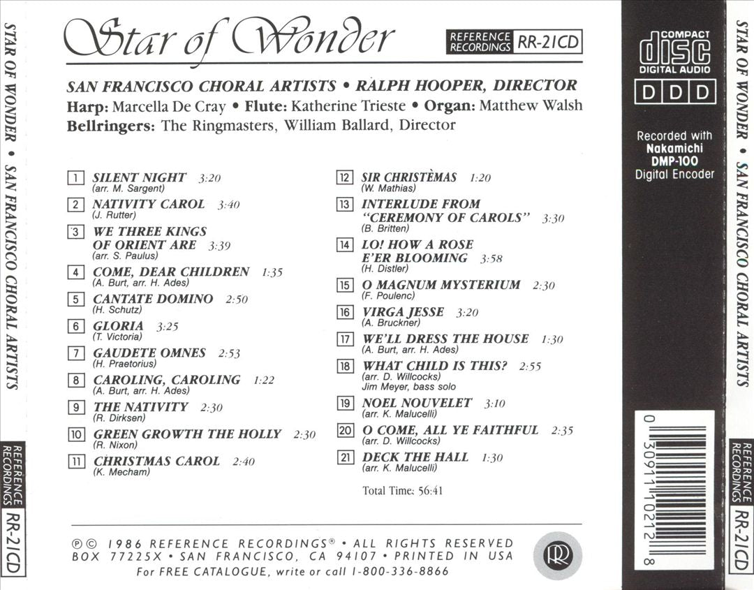 Star of Wonder: Music for the Season cover art