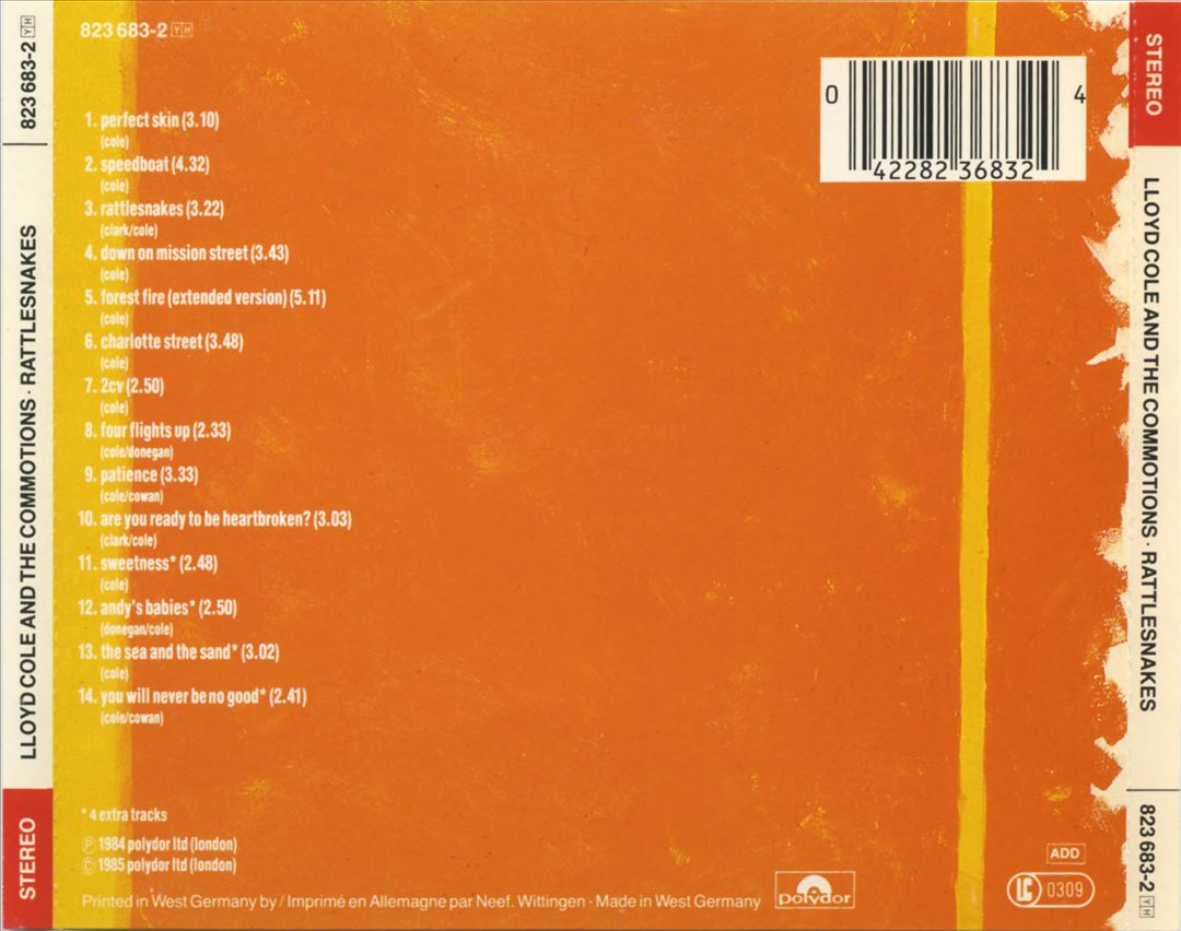 Rattlesnakes [Bonus Tracks] cover art