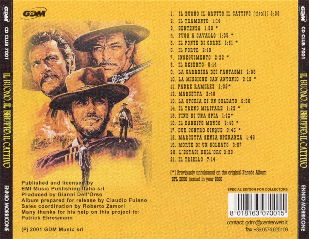 Good, The Bad and the Ugly [Original Motion Picture Soundtrack] cover art