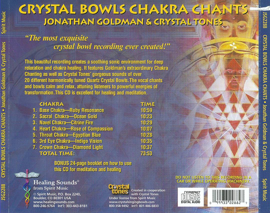 Crystal Bowls Chakra Chants cover art